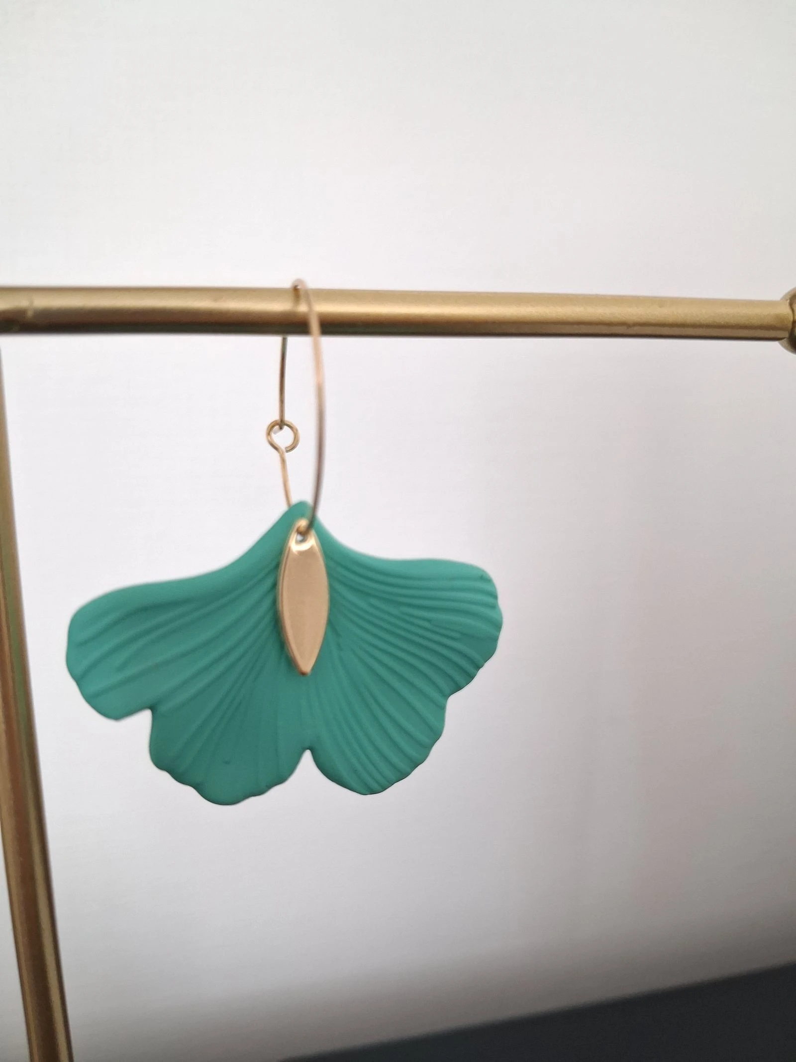 Mint green earrings – photo 3